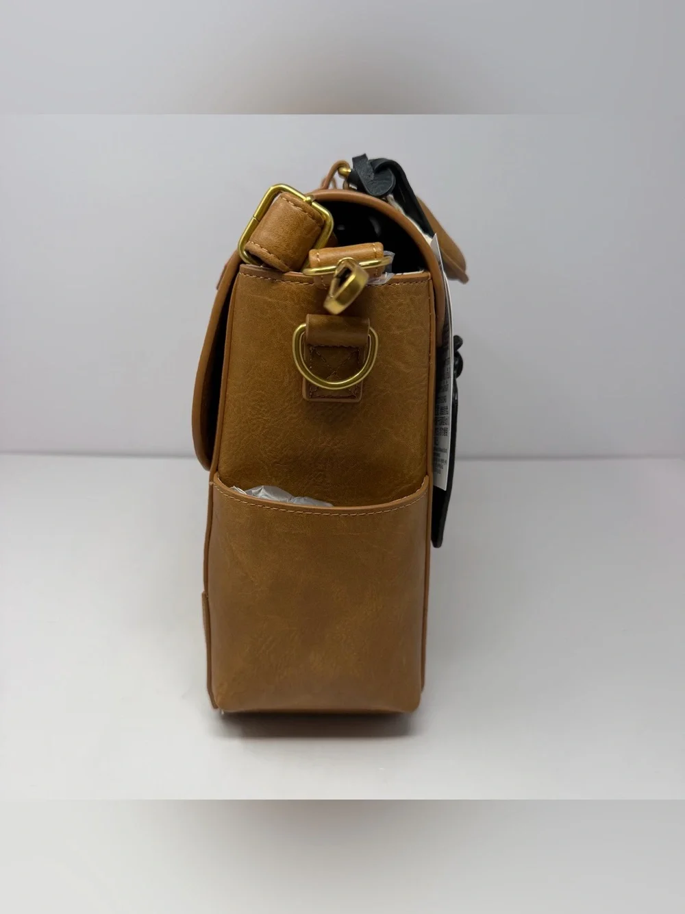 Walt’s Office Disney Company Store D23 2026 Vegan Leather Messenger Bag W.E.D.
